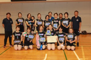 優勝した青堀小学校チームのみなさん