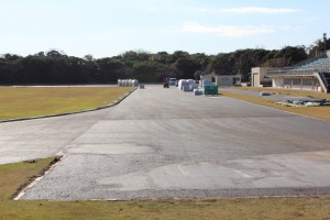 100mスタート地点