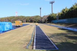棒高跳び 助走路部