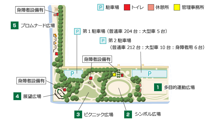 富津みなと公園詳細地図