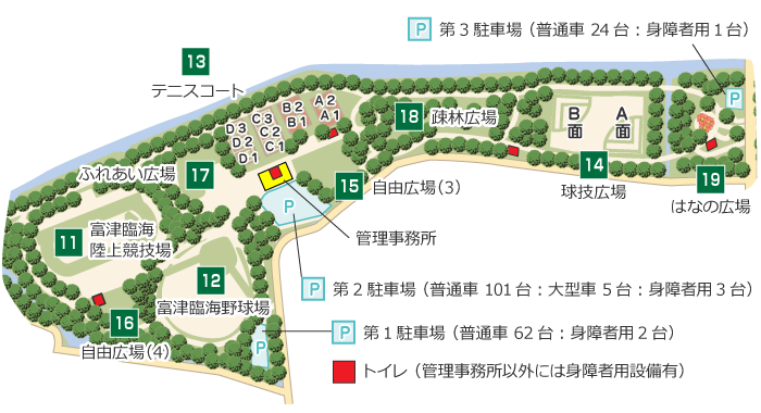 スポーツゾーン詳細地図
